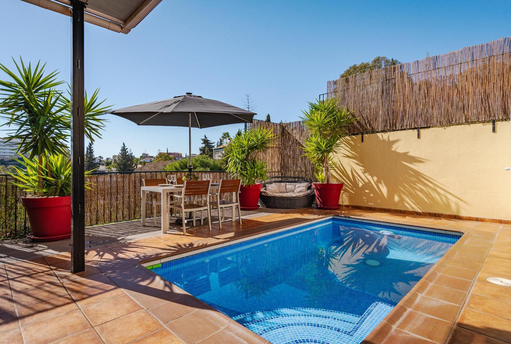 Private Luxurious Hillside Villa With Pool & Sea Views For 8 To 10 Ppl Fuengirola Buitenkant foto