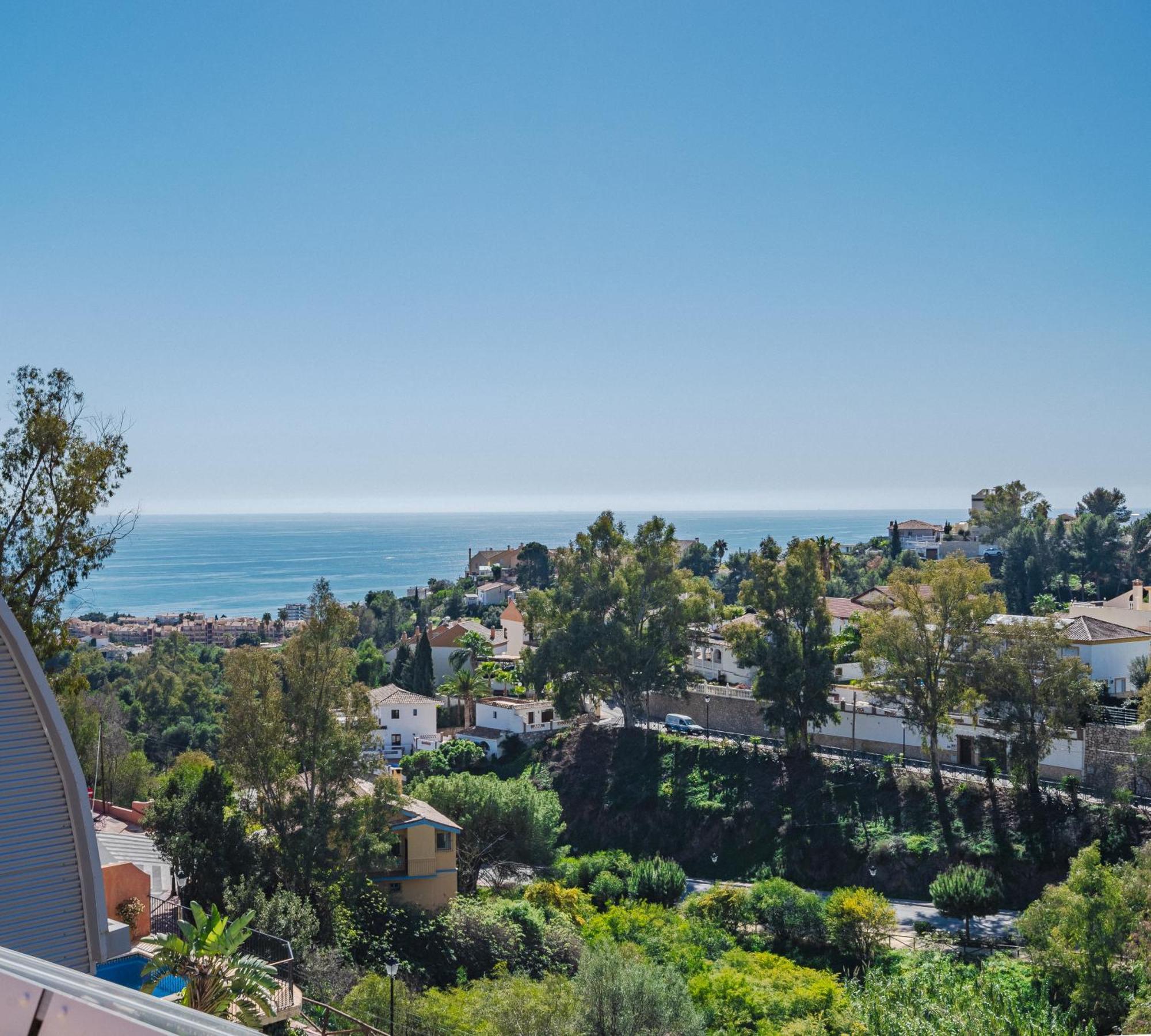 Private Luxurious Hillside Villa With Pool & Sea Views For 8 To 10 Ppl Fuengirola Buitenkant foto